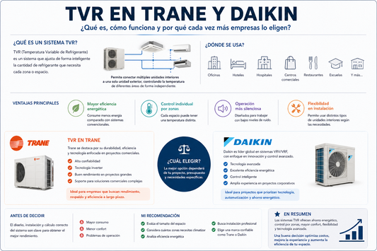 TVR en Trane y Daikin: ¿Qué es, cómo funciona y por qué cada vez más empresas lo eligen?